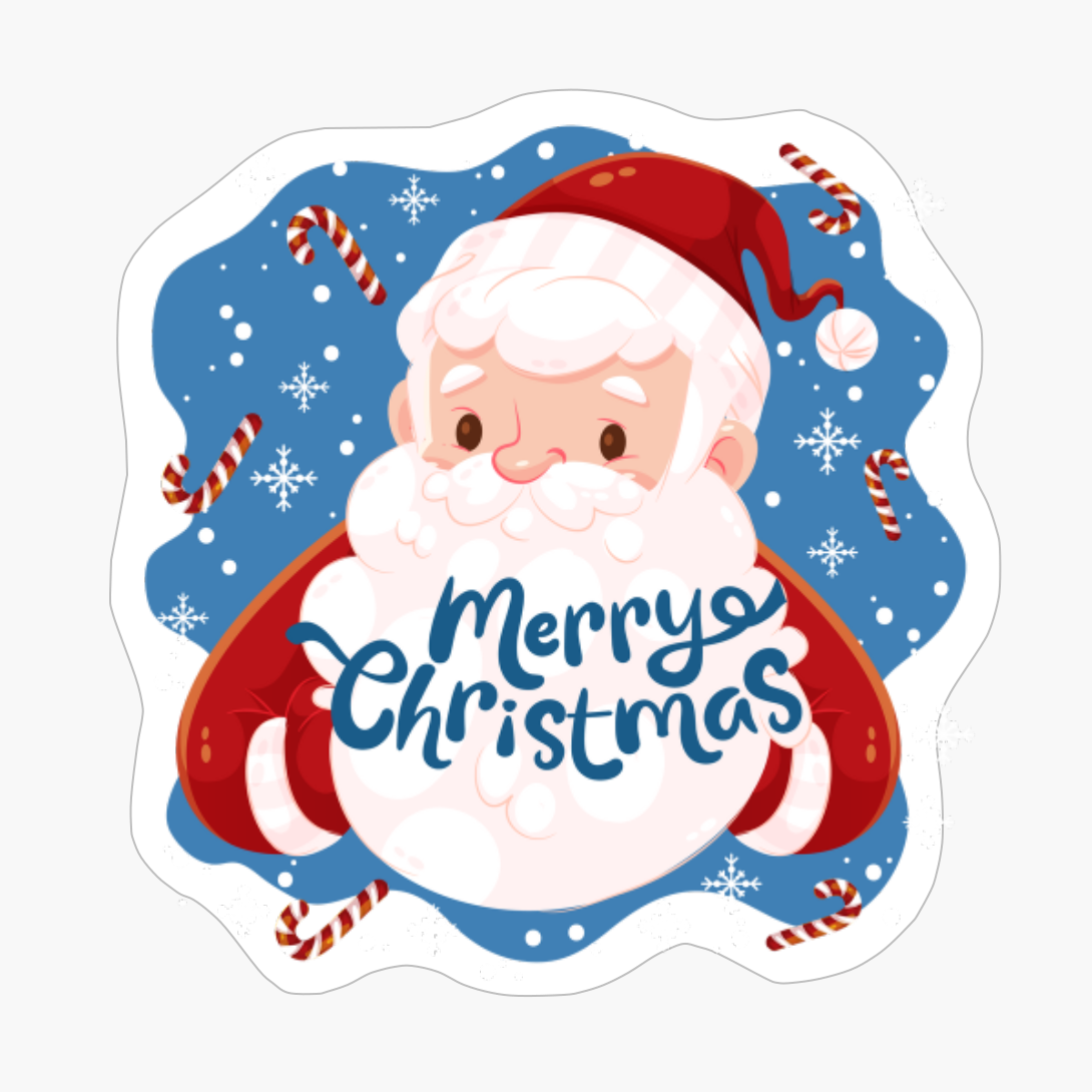 Santa Wishing Merry Christmas | Funny Christmas Gift For Your Buddy!