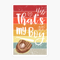 That's My Boy - Baseball Design