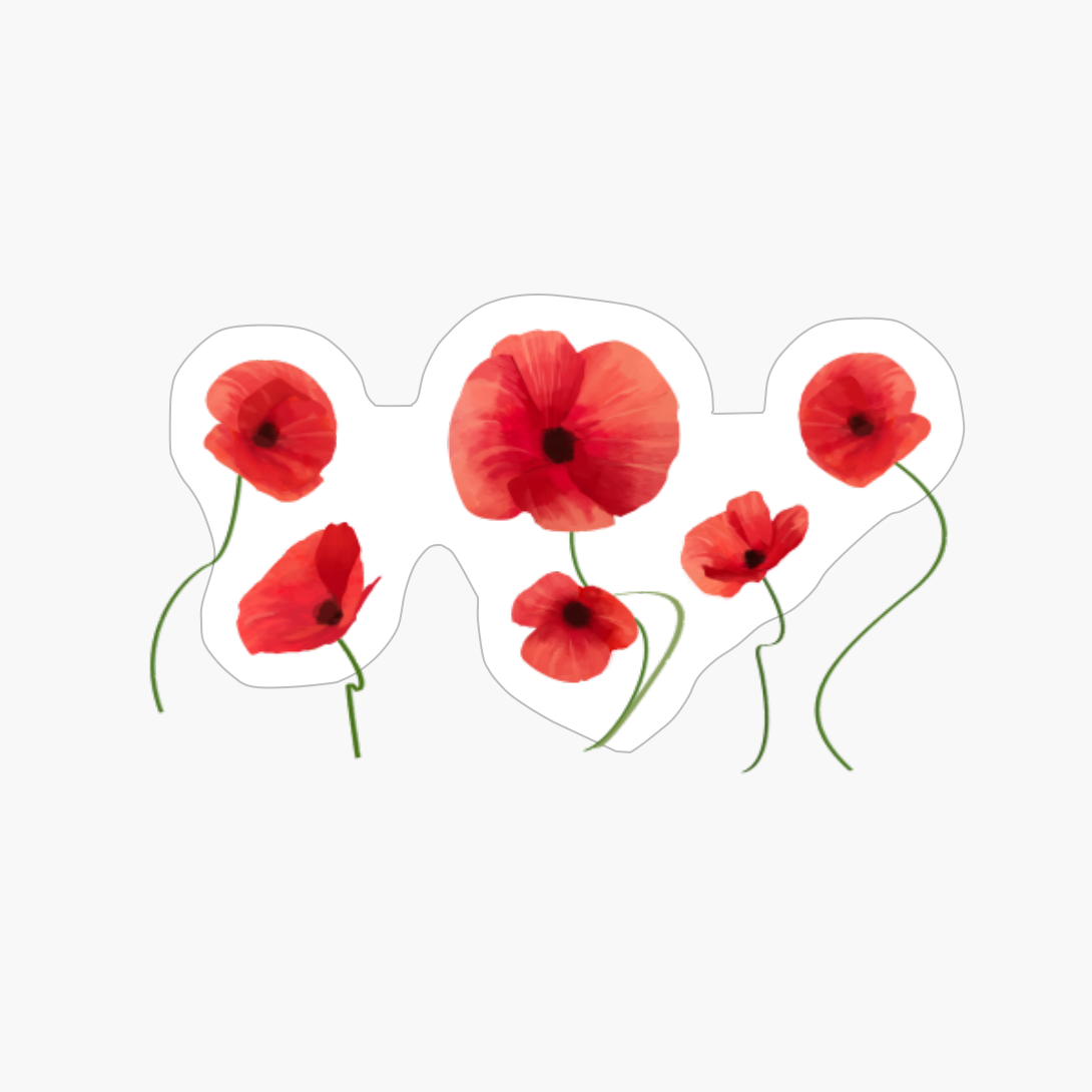 Remembrace Day Poppy Mask