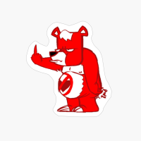 Funny Rude Bear