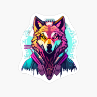 Cyberpunk Wolf