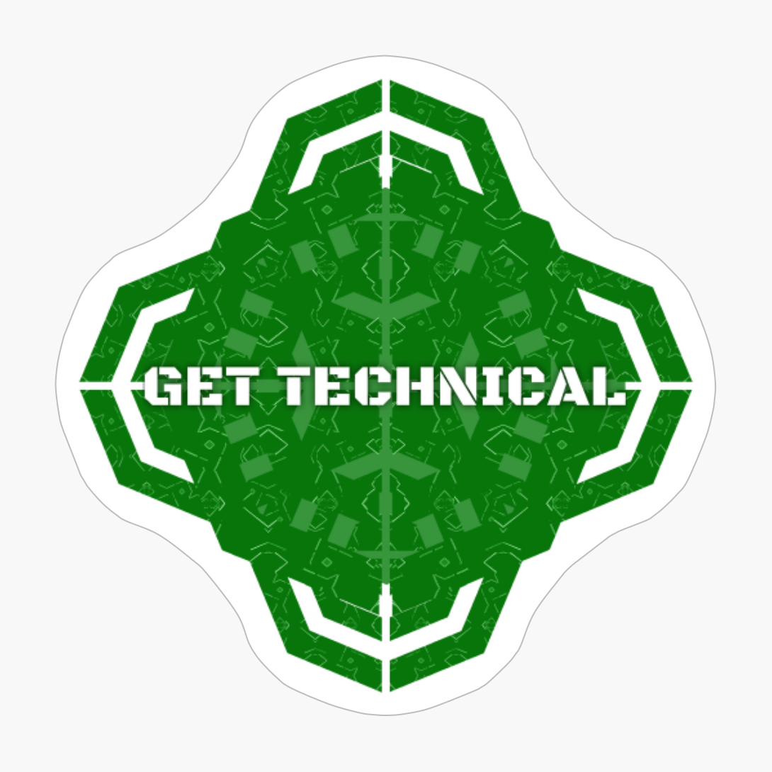 Get Technical #11 Geomatric Line Pattern