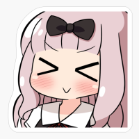 Chika Fijiwara Kaguya Sama Love Is War Chibi Smile