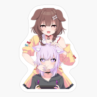 Inugami Korone And Nekomata Okayu