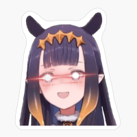 Ninomae Inanis Hololive Laser Eyes