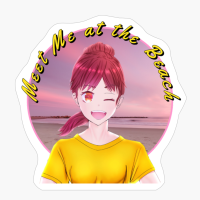 Cute Girl Celebrating Summer.