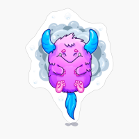 Cute Burly Friendly Monster