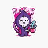 Pastel Goth Dead Inside Coffee - Cute And Creepy Kawaii Gift