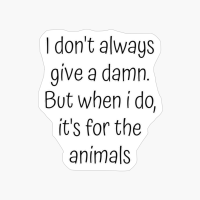 Animal Advocacy Typography