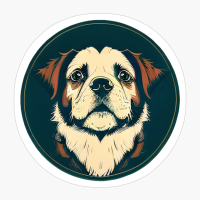 Adult Dog Portrait, Best Friend Dog. Dog Lovers, Dog Mom, Dog Dad