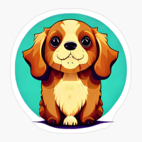 Happy, Adorable And Cute Puppy. Dog Lovers, Dog Mom, Dog Dad