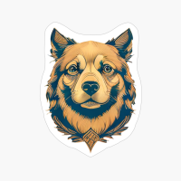 Adult Dog Head Portrait, Dog Lovers