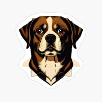 Head Portrait Of A Young Dog, Dog Lovers