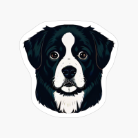 Head Portrait Of An Adult Dog Drawing, Dog Lovers