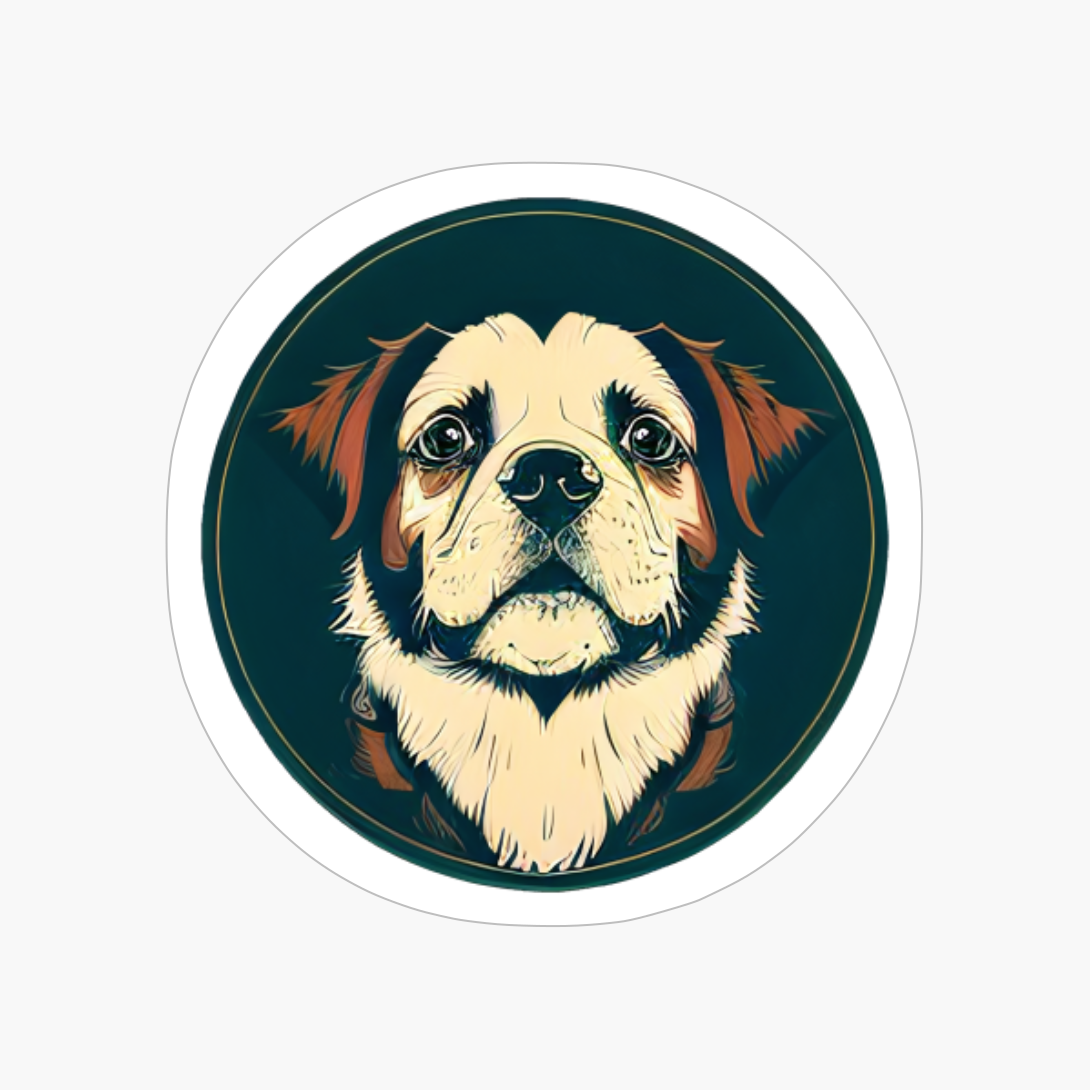 Head Portrait Of An Adult Dog, Dog Lovers