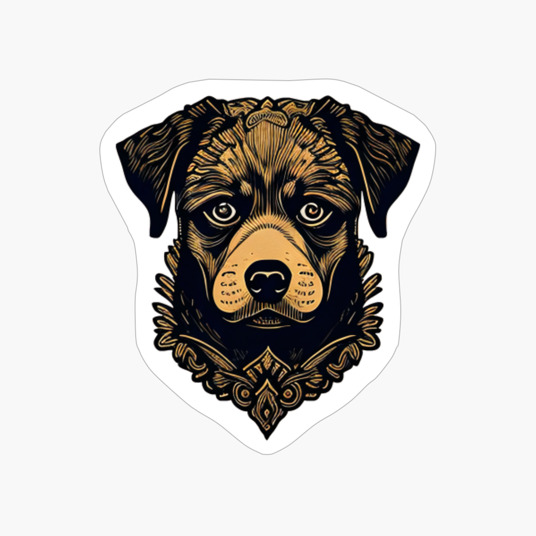 Adult Dog Head Portrait, Dog Lovers