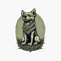 Little Dog Portrait With Cool Vest, Dog Lovers