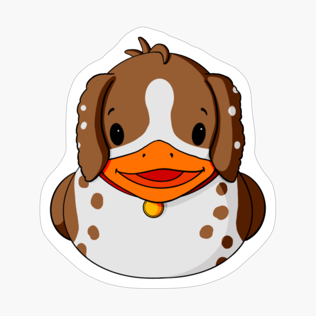Springer Spaniel Dog Rubber Duck