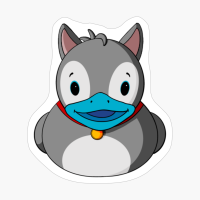 Husky Dog Rubber Duck