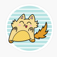 Cat Dance Against Yellow Moon