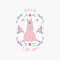 No Drama Just Llama