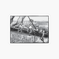 Funny Skyscraper Animals - Lunch Atop A Skyscraper