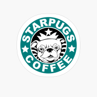 StarPugs Coffee Funny Pug Dog Lover