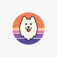 Sunset Walk With My Samoyed