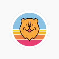 Sunset Walk With My Chow Chow