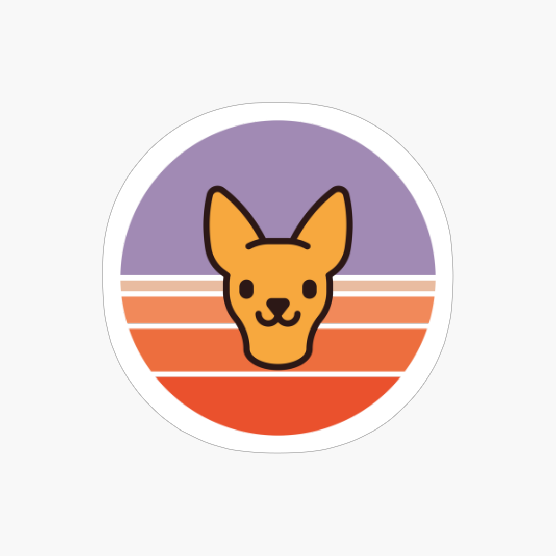 Sunset Walk With My Chihuahua Short-hair