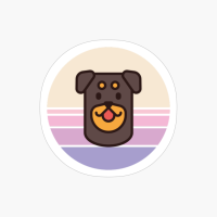 Sunset Walk With My Rottweiler