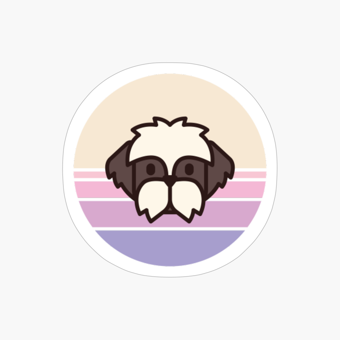 Sunset Walk With My Shih Tzu