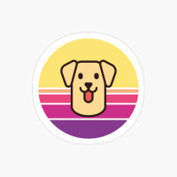 Sunset Walk With My Labrador Retriever