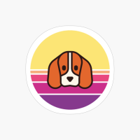 Sunset Walk With My Beagle