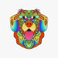 Ethnic Dog Boho Mandala Yoga Lover Men Women