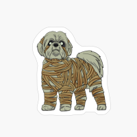 Shih Tzu Dog Mummy Halloween Costume Dog Lovers