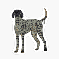 German Shorthaired Pointer Dog Mummy Halloween Costume