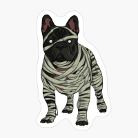 French Bulldog Dog Mummy Halloween Costume Dog Lovers