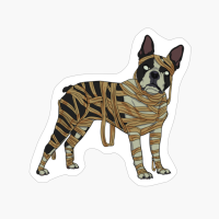 Boston Terrier Dog Mummy Halloween Costume Dog Lovers