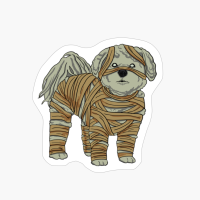 Bichon Frise Dog Mummy Halloween Costume Dog Lovers
