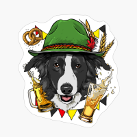 Border Collie Oktoberfest Dog Lederhosen German Beer Fest