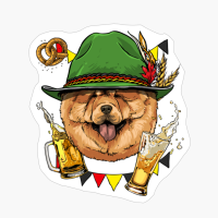 Chow Chow Oktoberfest Dog Lederhosen Gift German Beer Fest