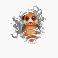 Meerka, Funny Halloween Costume Or Christmas Gift