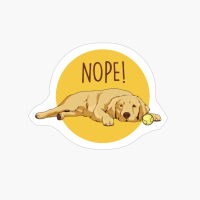 Dog Owner & Golden Retriever Lover - Lazy Golden Retriever