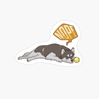 Alaskan Malamute Dog Shirt - Funny Lazy Alaskan Malamute