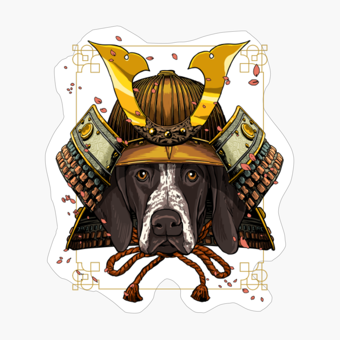 Samurai German Shorthaired Pointer Dog - Samurai Lovers
