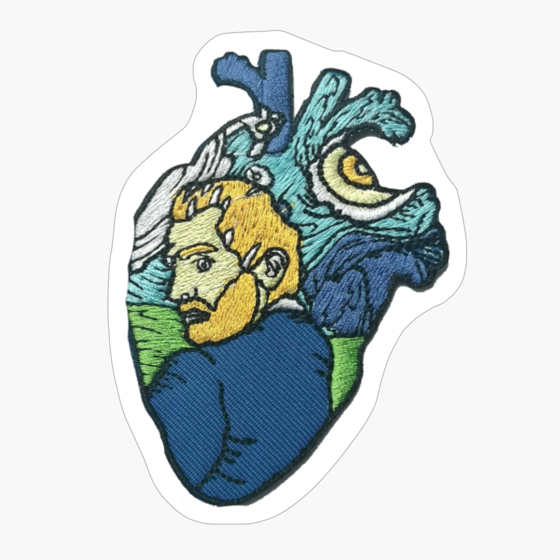 Van Gogh Heart Starry Night Van Gogh Heart Anatomy