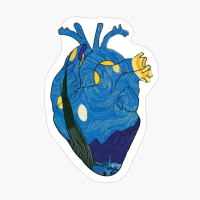 Van Gogh Heart Starry Night Van Gogh Heart Anatomy
