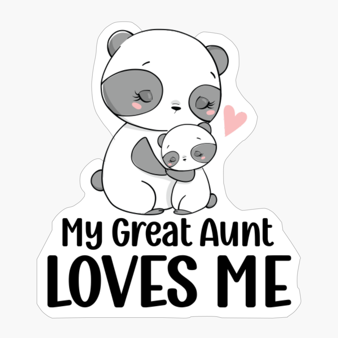 My Great Aunt Loves Me Bear And Cub