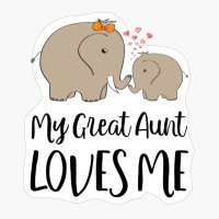 My Great Aunt Loves Me Elephant